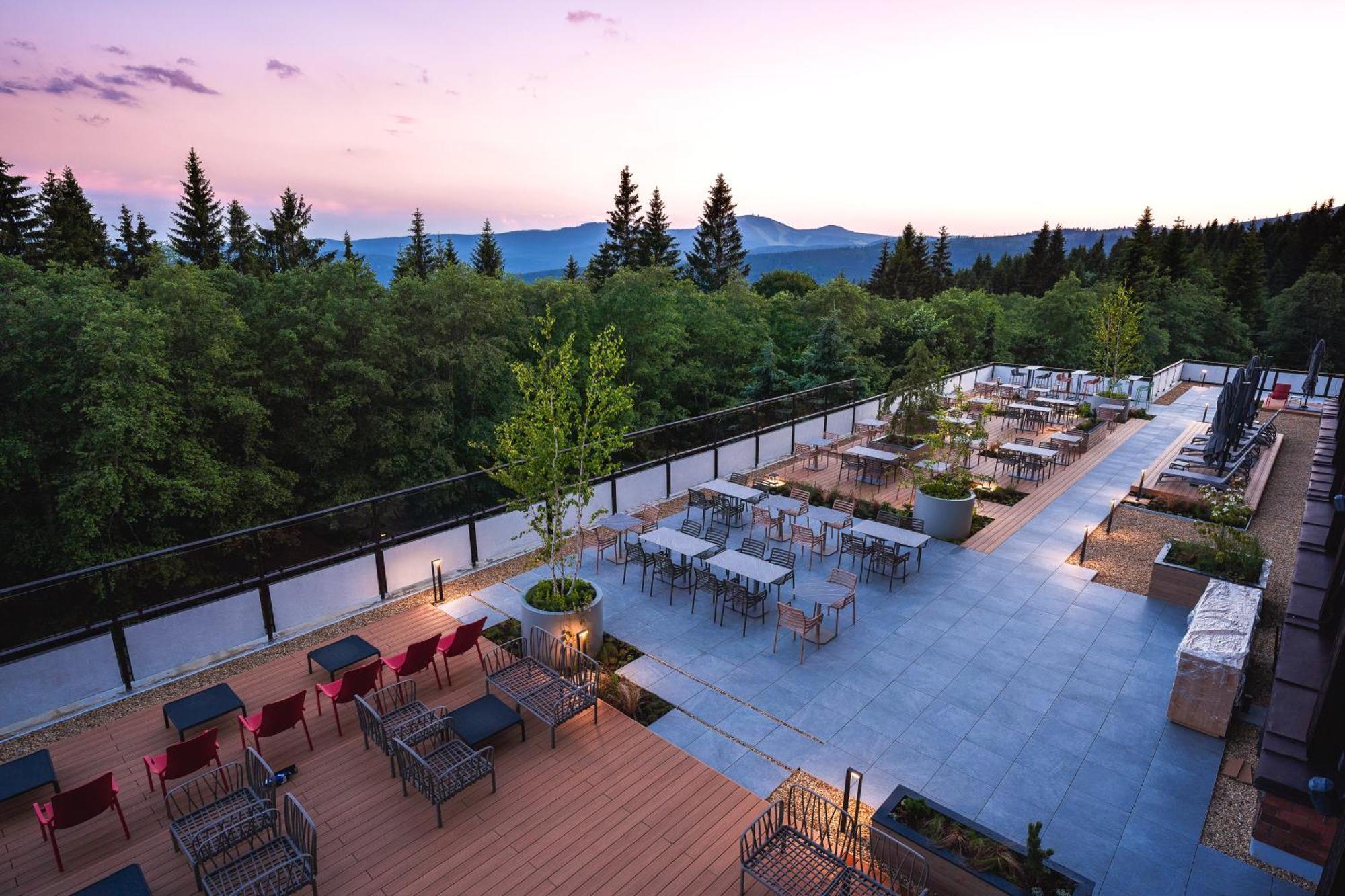 Orea Resort Horizont Sumava Železná Ruda Exterior foto